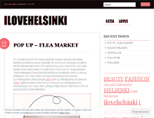 Tablet Screenshot of ilovehelsinki.com